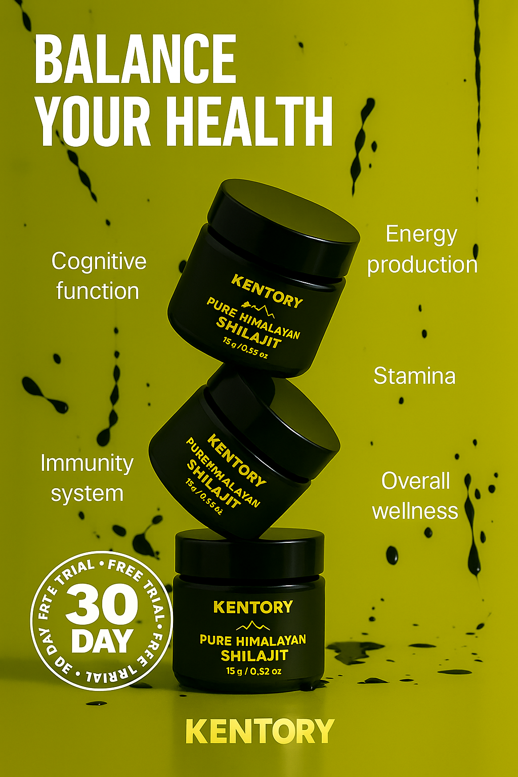 ORBIVION™  Pure Shilajit Resin