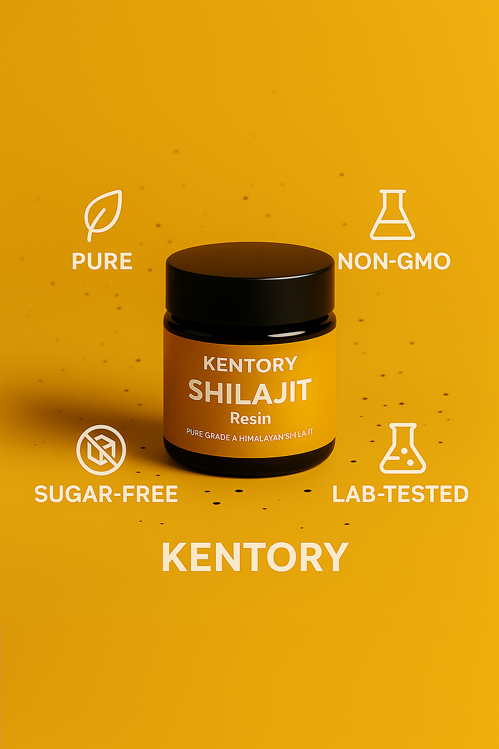 ORBIVION™  Pure Shilajit Resin